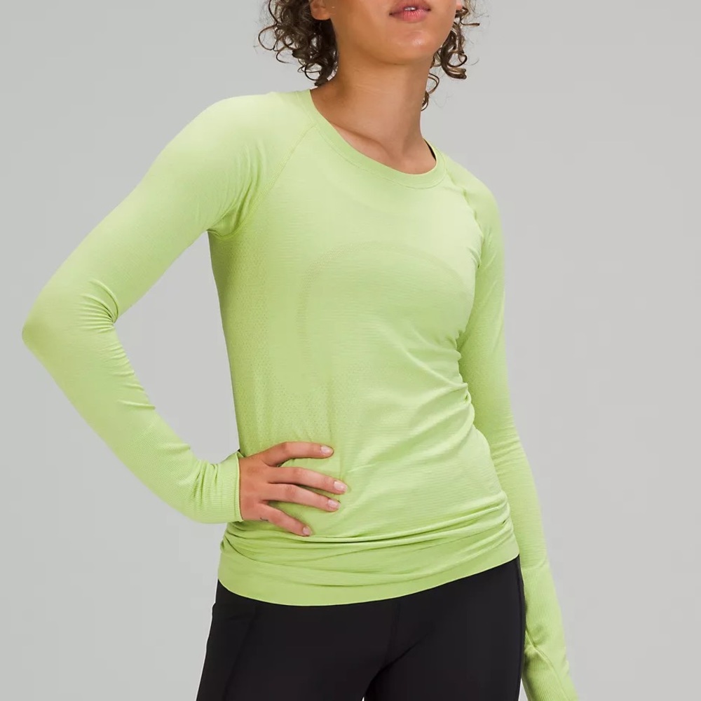 NWT Lululemon swiftly tech long sleeve shirt
